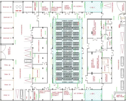 Figura 1.6  Área de Cuarto de Equipos e Interconexión   