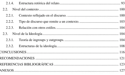 Figura 1 Estructura del análisis del discurso por niveles. ............................................