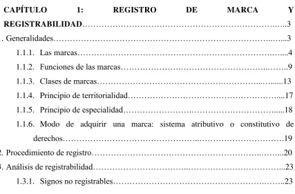 TABLA DE CONTENIDOS 