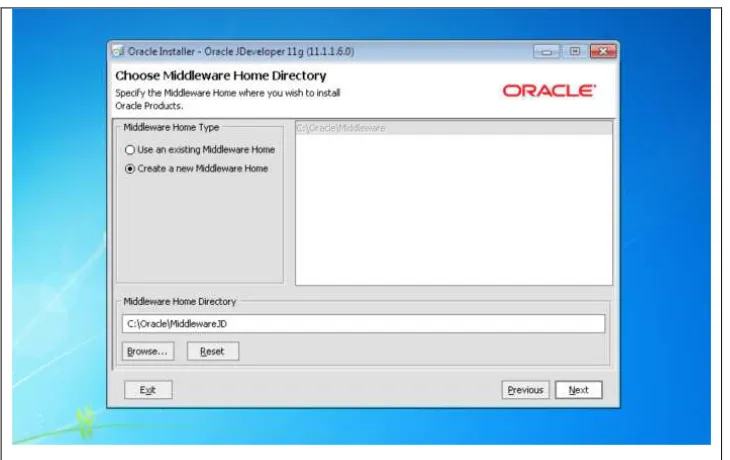 Figura BBB : Instalación de JDeveloper 
