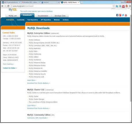 Fig.3-12[D] Descarga de Mysql Cluster 