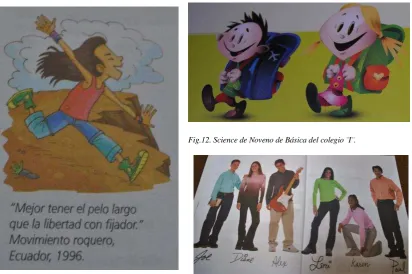Fig.12. Science de Noveno de Básica del colegio ¨I¨. 