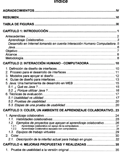 TABLA DE FIGURAS 