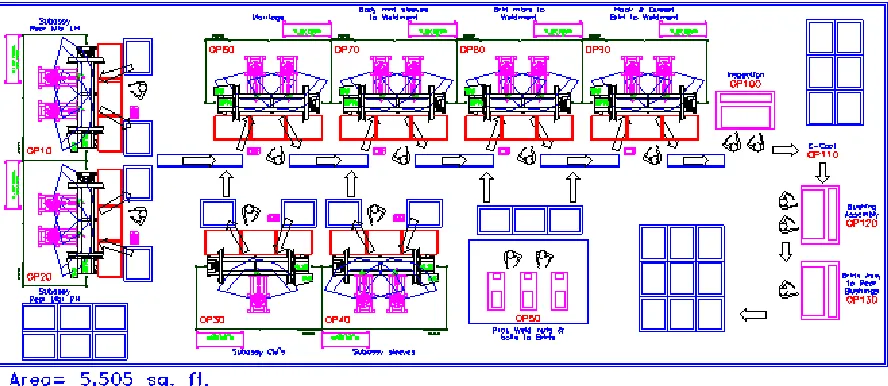Figura 14,  Layout Preliminar. 