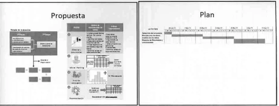 Figura 8. Diapositivas de presentación de junta de arranque del proyecto. 