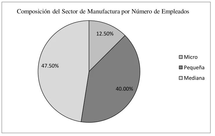 Figura 5 Composición de la Muestra por Sector 