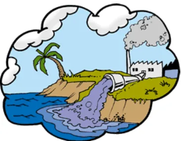 Figura 2-5: Agua residual de origen industrial. (Proyecto de Educación Medioambiental, 2009) 