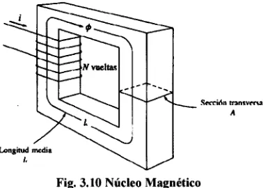 Fig. 3.10 Núcleo Magnético 