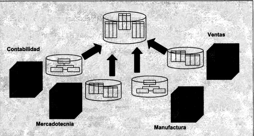 Figura 1.7 Almacén de datos (Data Warehouse) 