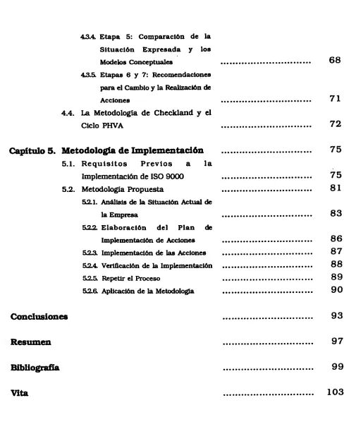 Tabla de Contenido 