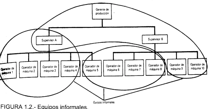 FIGURA 1.2.­ Equipos informales. 