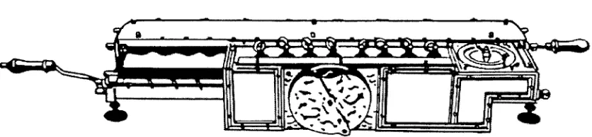 FIGURA 1.4.­ Máquina aritmética de Pascal. 