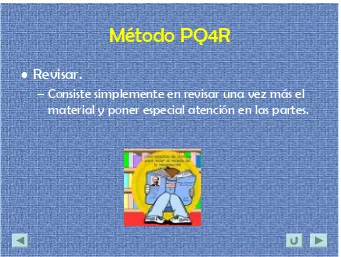 Figura 4.48. Filmina 32 del curso de hábitos de estudio “Aprende a estudiar”  