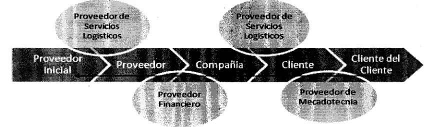 Figura 4 Cadena  de Suministros  Total 