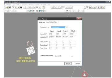 Fig. 5.3.5.2.- Valores de la fuente en Feederall del Circuito MEC-4310 TLAMAPA. 