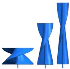 Figure 30. Search space for a specific range for the variables using polar coordinate system.