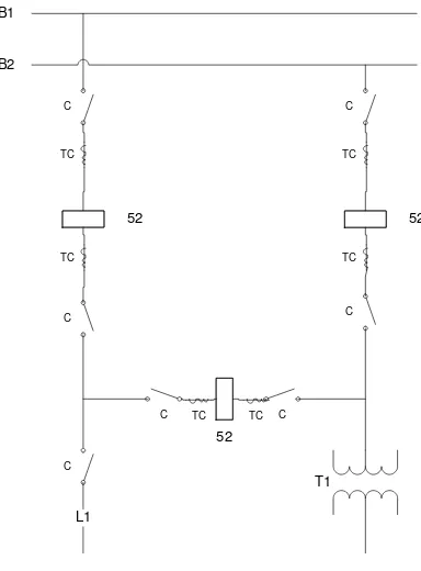 Figura 1. Arreglo IM - Interruptor y Medio en H . 