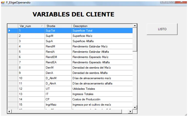 Figura 30. Variable agregada a operando 