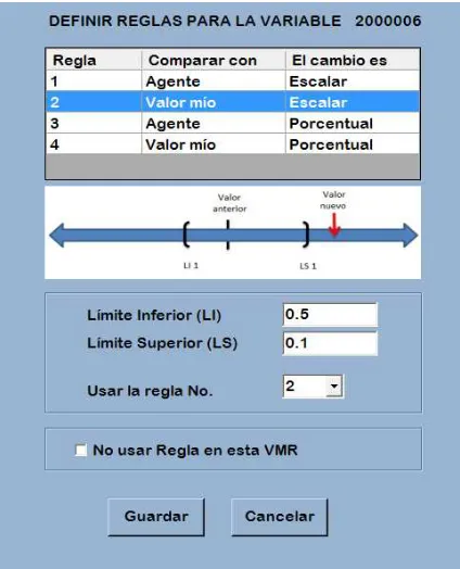 Figura 51. Ejemplo de otro criterio de ejecución definido 
