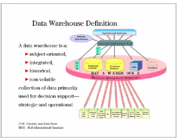 Figura 1: Definición de Datawarehouse 