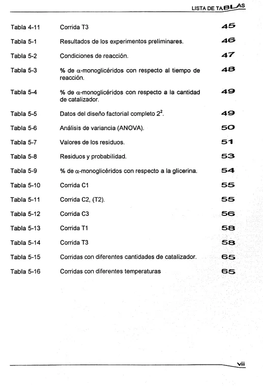 Tabla 4-IICorrida T3