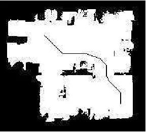 Figura 3.9: Mapa de costos calculado usando el algoritmo de programaci´on din´amica.