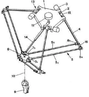 Figura 3.1: Robot Delta, US Patent number 4,976,582 [6]