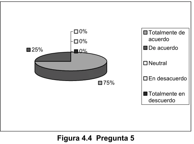Figura 4.5  Pregunta 6 