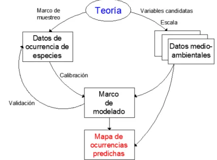 Figura 3.1: Diagrama que muestra los componentes de un MDE.