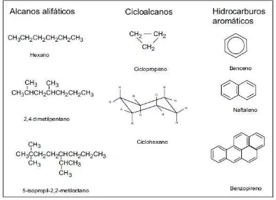Tabla 2.3. Propiedades fisicoquímicas de algunos compuestos aromáticos. 