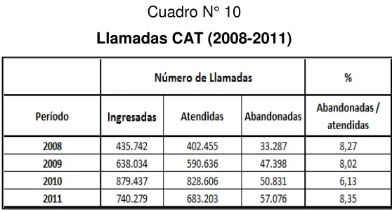 Cuadro N° 10 