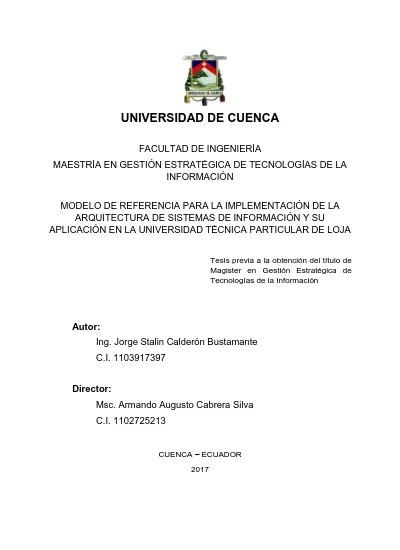 FASES DEL ADM TOGAF - Modelo De Referencia Para La Implementación De La ...