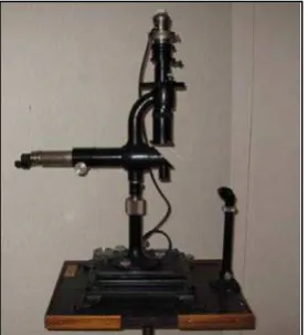 Figura 1: Gran oftalmoscopio de Gullstrand 