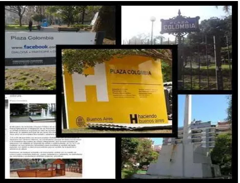 Figura N.°2: El discurso institucional del GCBA, “Puesta en Valor” de Plaza Colombia (2009) 