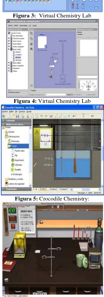 Figura 3:  Virtual Chemistry Lab 