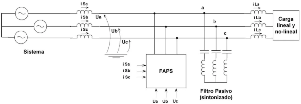 Fig. 4. Estructura general del FAPSH implementado. 