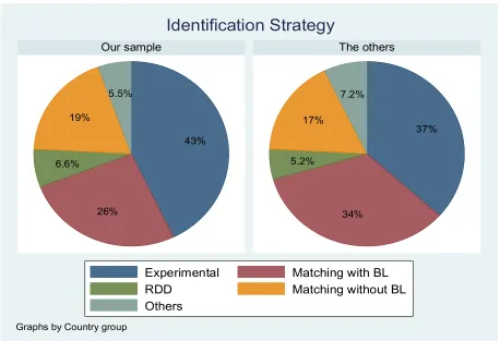 Figure 3: Identification strategies for IE studies. 