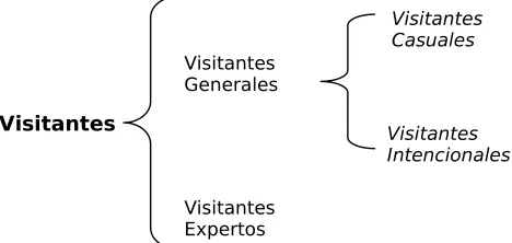 Figura 4.1. Clasificación de Visitantes de Sitios Web. 