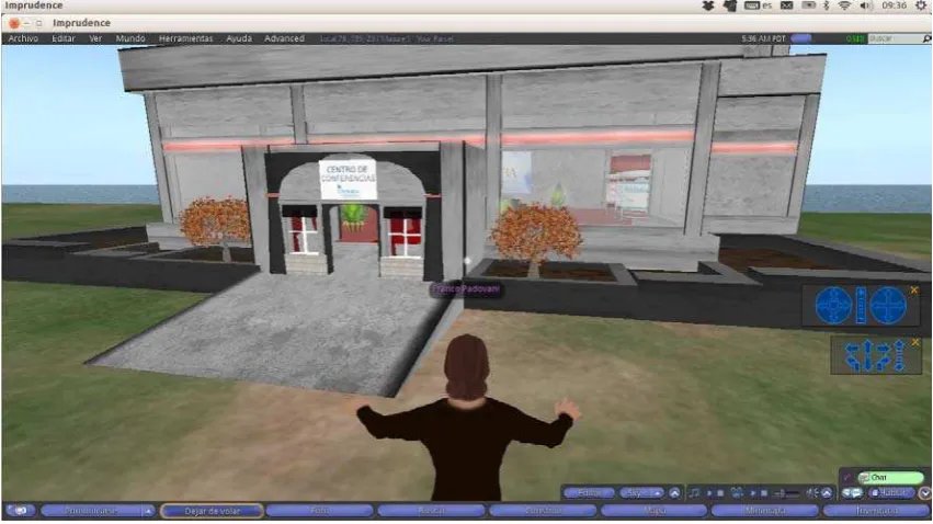 Figure 1. Conference room outside view. 