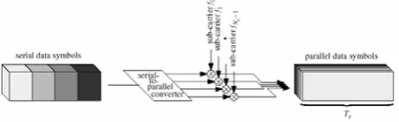 Fig.3. Example of multi-carrier modulation  