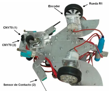 Figura 9: La Robot Margarita (vista lateral)