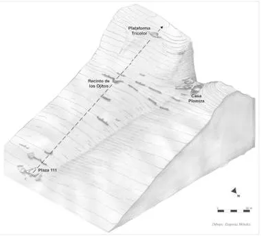 Figura 4. Plano de la Quebrada del Puma
