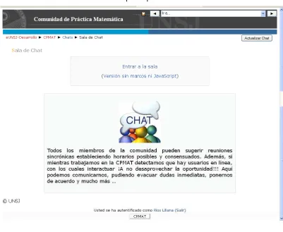 Fig. 5.7 Foro Consultas sobre problemas técnicos 