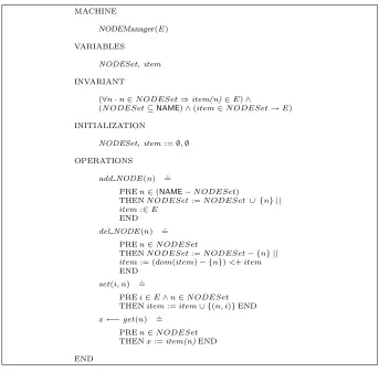 Figure 2: The NODEManager machine
