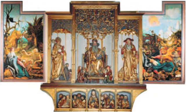 Figura 7: Retablo de Issenheim por Matthyas Grunewald.