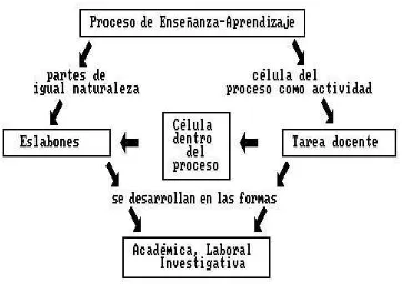 Figura 2. Relaciones en el tema o unidad didáctica.