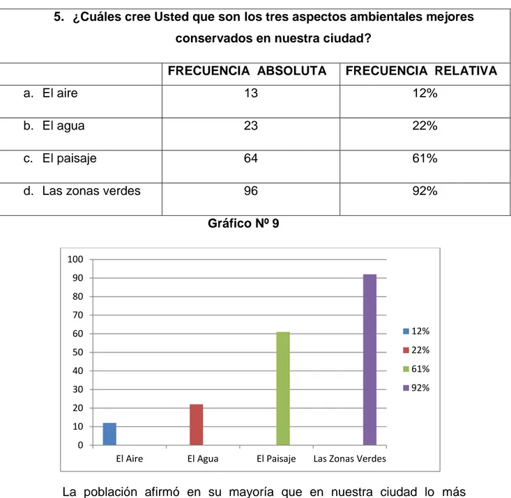 Gráfico Nº 9 