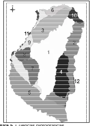 Figura 5. Cuencas hidrográficas.  