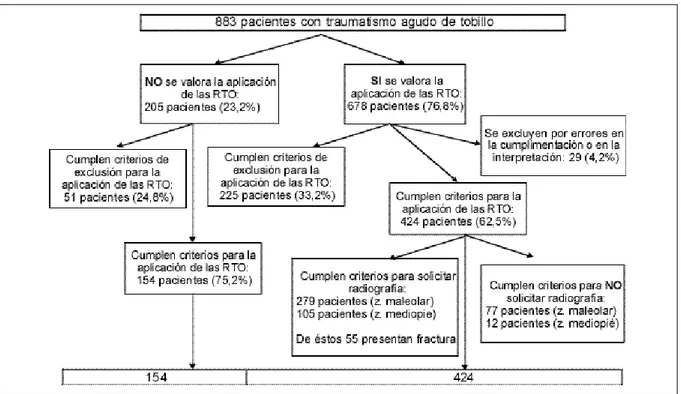 TABLA 2. Características de los pacientes en los que se aplicaron las RTO