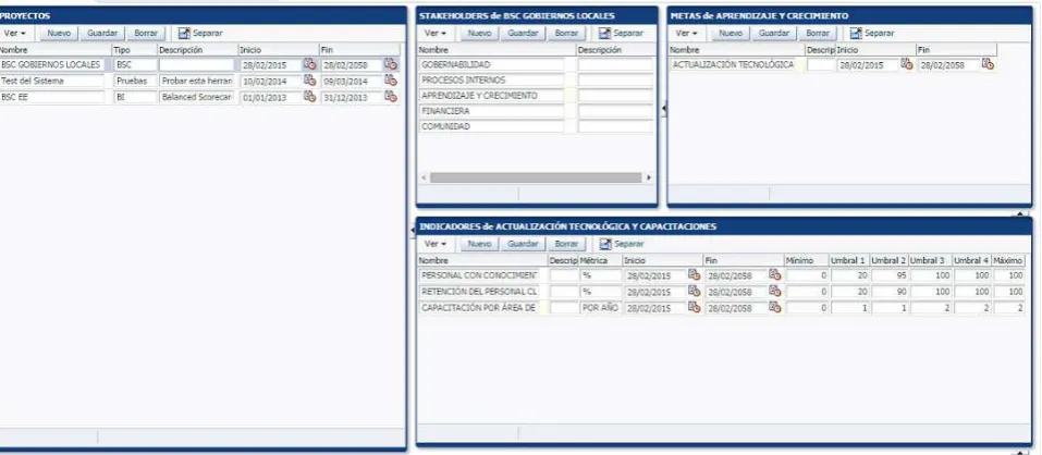 Figura: Software de CMI de un Gobierno Local  